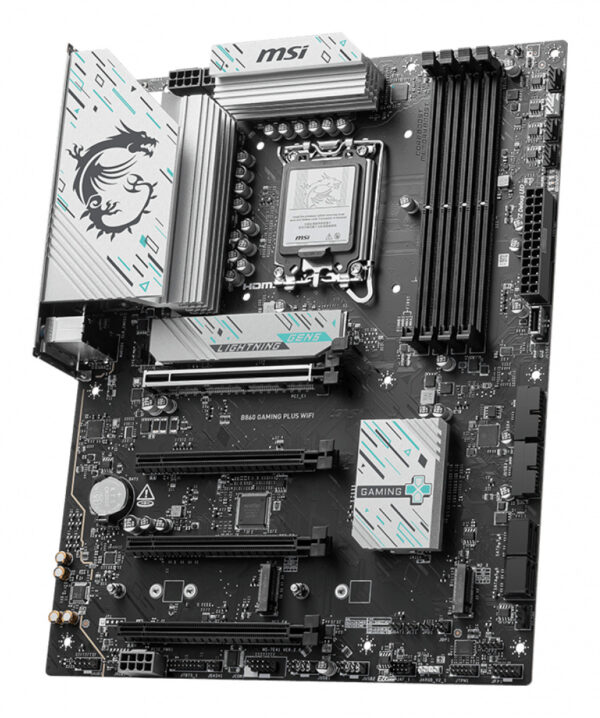 MSI B860 GAMING PLUS WIFI moederbord Intel B860 LGA 1851 (Socket V1) ATX - Afbeelding 3