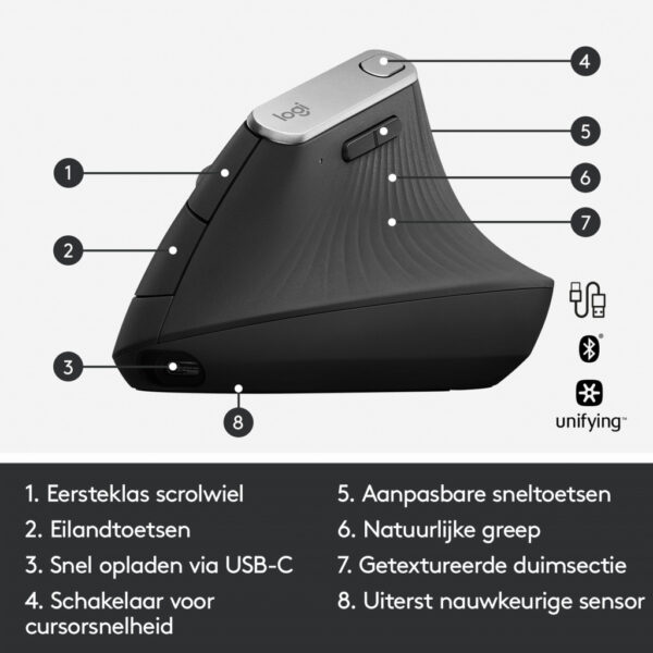 Logitech MX Vertical - Afbeelding 15