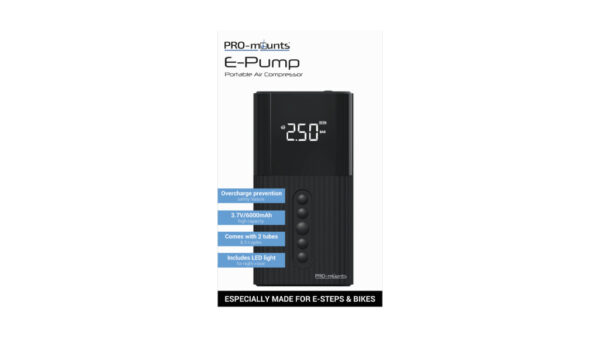 PRO-mounts E-scooter E-Pump elektrische luchtpomp - Afbeelding 13