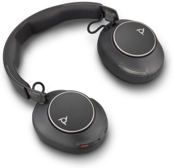 HP Poly Voyager Surround 80 UC USB-C Headset + USB-C/A-adapter - Afbeelding 4