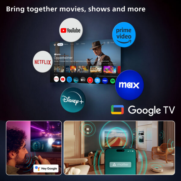 Philips 77OLED810/12 tv 195,6 cm (77") 4K Ultra HD Smart TV Wifi Zwart - Afbeelding 6