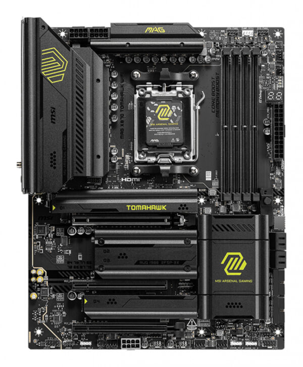 MSI MAG X870 TOMAHAWK WIFI moederbord AMD X870 Socket AM5 ATX - Afbeelding 2