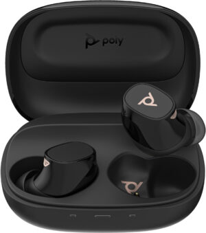 POLY Voyager Free 20 Black Earbuds +Basic Charge Case