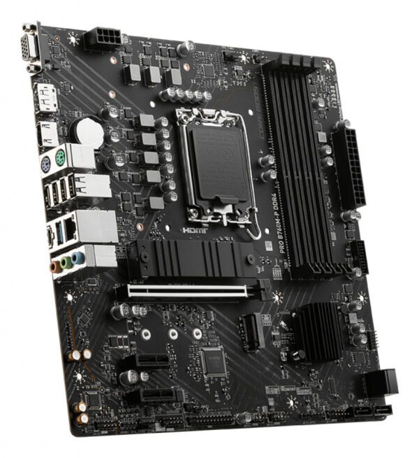 MSI PRO B760M-P DDR4 moederbord Intel B760 LGA 1700 micro ATX - Afbeelding 4