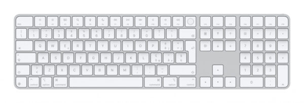 Apple Magic toetsenbord Universeel USB + Bluetooth QWERTY Italiaans Wit