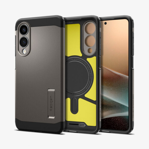 Spigen Tough Armor AI (MagFit) mobiele telefoon behuizingen 17 cm (6.7") Hoes Metallic - Afbeelding 2
