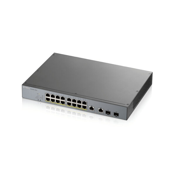 Zyxel GS1350-18HP-EU0101F netwerk-switch Managed L2 Gigabit Ethernet (10/100/1000) Power over Ethernet (PoE) Grijs - Afbeelding 3