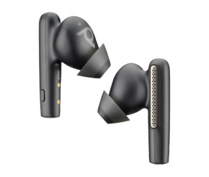 POLY Voyager Free 60 UC M Carbon Black Earbuds + BT700 USB-C-adapter + oplaadcase basis