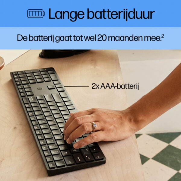 HP 450 programmeerbaar draadloos toetsenbord - Afbeelding 7