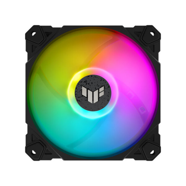 ASUS TUF Gaming TF120 ARGB Fan Computer behuizing Luchtkoeler 12 cm Zwart - Afbeelding 2