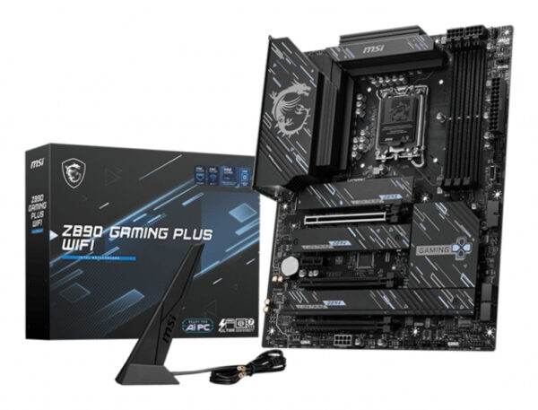 MSI Z890 GAMING PLUS WIFI moederbord Intel Z890 LGA 1851 (Socket V1) ATX
