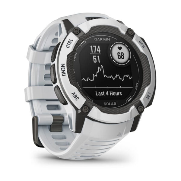 Garmin Instinct 2X Solar 2,79 cm (1.1") MIP 50 mm Digitaal 176 x 176 Pixels Touchscreen Wit GPS - Afbeelding 3