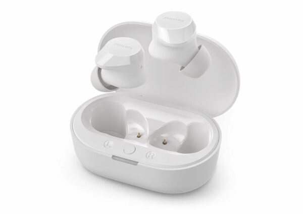 Philips TAT1209WT/00 hoofdtelefoon/headset True Wireless Stereo (TWS) In-ear Oproepen/muziek Bluetooth Wit - Afbeelding 4