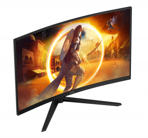 AOC G4 CQ32G4VE computer monitor 81,3 cm (32") 2560 x 1440 Pixels Quad HD LCD Zwart, Grijs - Afbeelding 17
