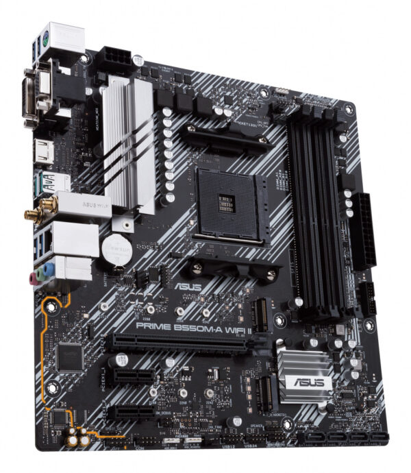 ASUS PRIME B550M-A WIFI II AMD B550 Socket AM4 micro ATX - Afbeelding 4
