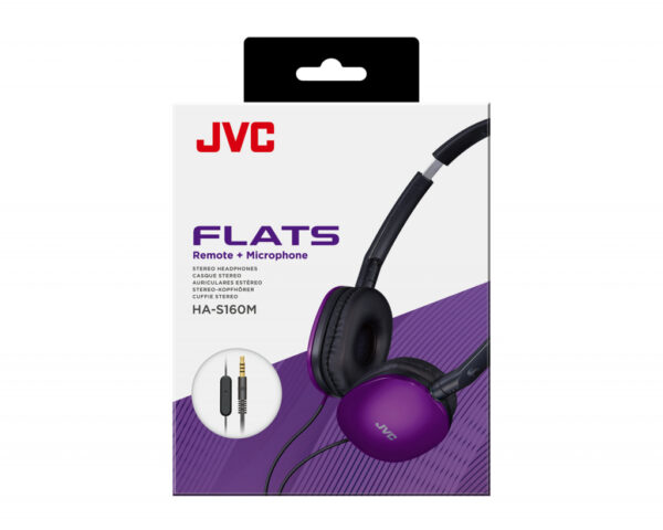 JVC HA-S160M-VU hoofdtelefoon/headset Bedraad Hoofdband Oproepen/muziek Blauw - Afbeelding 4