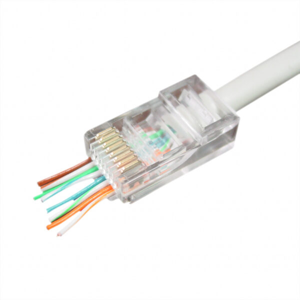Gembird LC-PTU-01/100 kabel-connector 8P8C RJ45 Transparant - Afbeelding 3