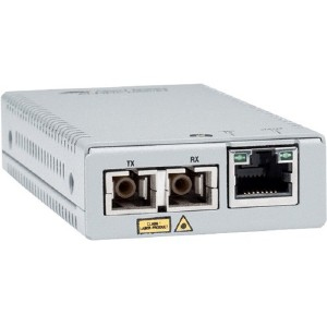 Allied Telesis AT-MMC2000/SC-960 netwerk media converter 1000 Mbit/s 850 nm Multimode Grijs