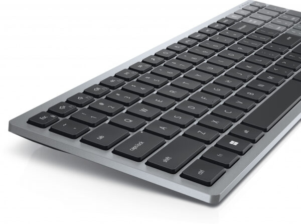 DELL KB740 toetsenbord Kantoor RF-draadloos + Bluetooth QWERTY US International Grijs, Zwart - Afbeelding 7
