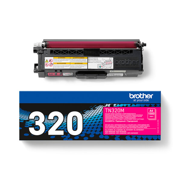 Brother TN-320M tonercartridge 1 stuk(s) Origineel Magenta - Afbeelding 4