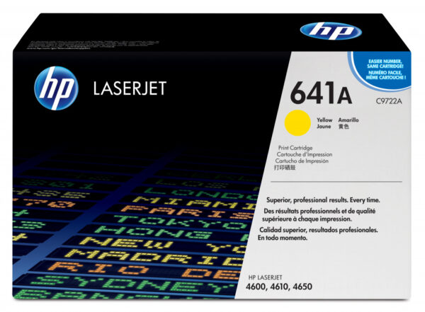 HP 641A Yellow Original LaserJet Toner Cartridge tonercartridge 1 stuk(s) Origineel Geel