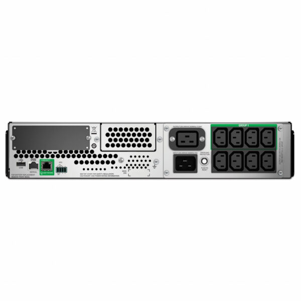 APC Smart-UPS SMT3000RMI2UC- 8x C13, 1x C19, USB, Rackmount 2U, SmartConnect, 3000VA - Afbeelding 3