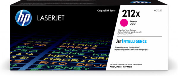 HP 212X originele high-capacity magenta LaserJet tonercartridge