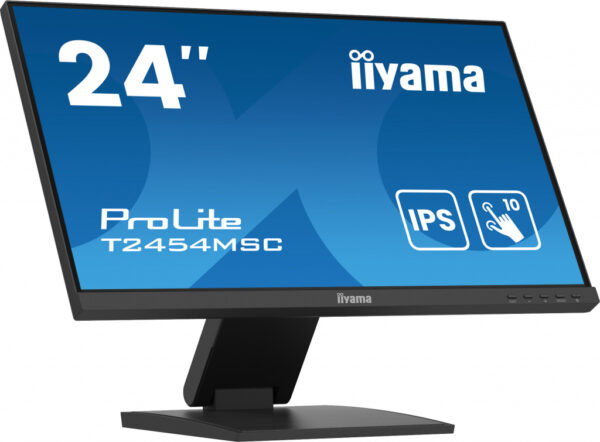 iiyama ProLite T2454MSC-B2AG computer monitor 60,5 cm (23.8") 1920 x 1080 Pixels Full HD LED Touchscreen Multi-gebruiker Zwart - Afbeelding 2