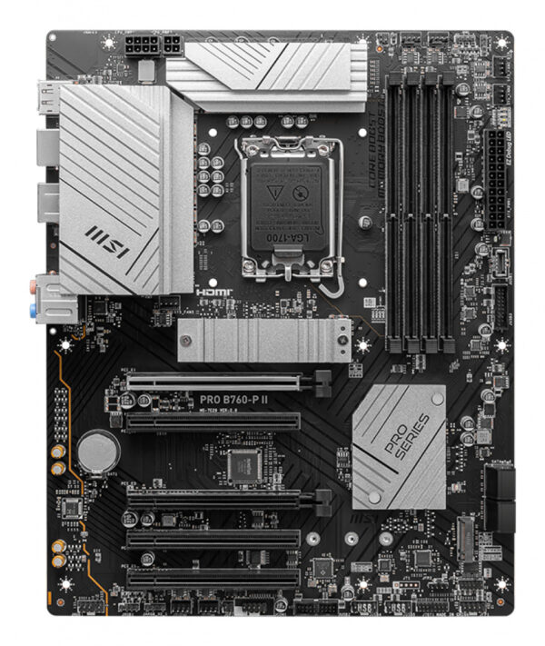 MSI PRO B760-P II moederbord Intel B760 LGA 1700 ATX - Afbeelding 2