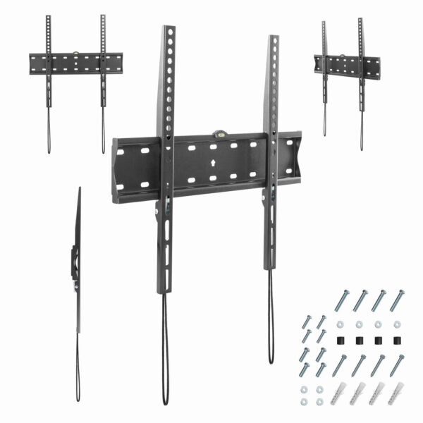 Gembird WM-55F-02 tv-bevestiging 139,7 cm (55") Zwart - Afbeelding 3