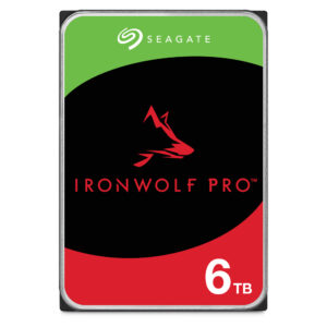 Seagate IronWolf Pro ST6000NT001 4 PACK interne harde schijf 6 TB 7200 RPM 256 MB 3.5" SATA III