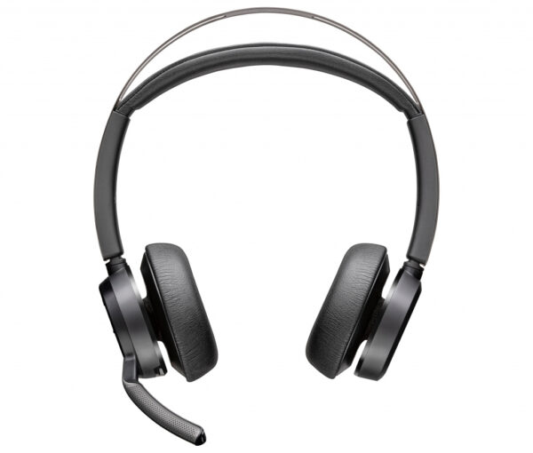 Poly Voyager Focus 2 USB-C-C Headset +USB-C/A Adapter +Charging Stand