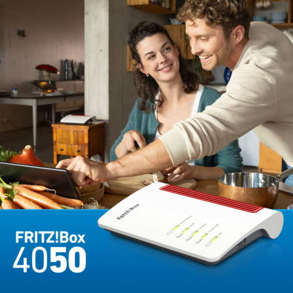 FRITZ!Box 4050 International draadloze router Dual-band (2.4 GHz / 5 GHz) - Afbeelding 5