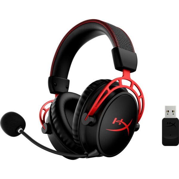 HyperX Cloud Alpha - Wireless Gaming Headset (zwart-rood) - Afbeelding 6