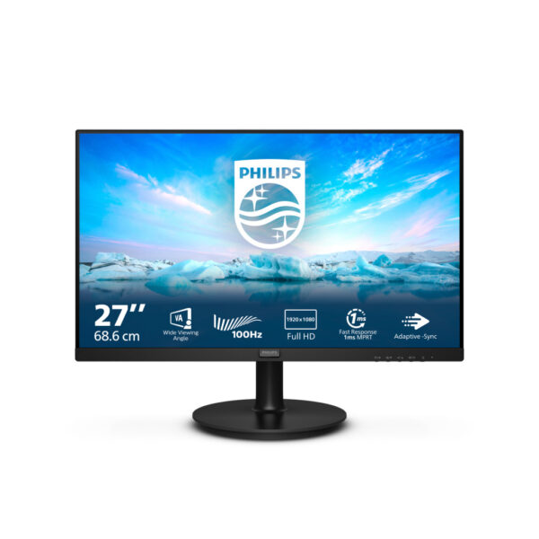 Philips V Line 271V8LAB/00 computer monitor 68,6 cm (27") 1920 x 1080 Pixels Full HD LCD Zwart - Afbeelding 2