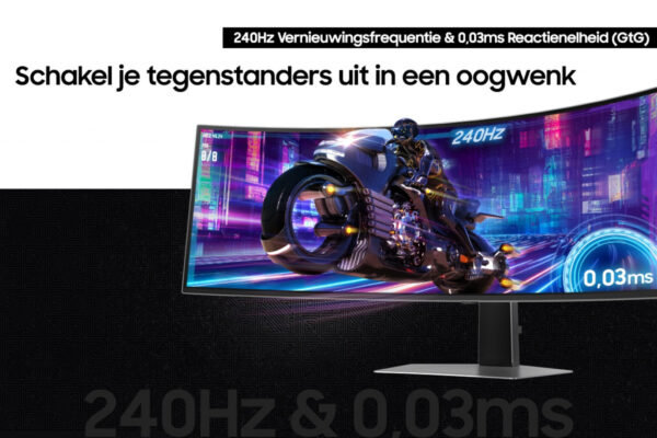 Samsung 49" Odyssey OLED G9 G93SD DQHD 240Hz Gaming Monitor - Afbeelding 6