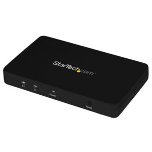 StarTech.com 4K HDMI 2-poorts videosplitter - 1x2 HDMI-splitter met solide aluminiumbehuizing - 4K @ 30 Hz