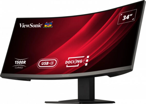 Viewsonic Display VG3419C computer monitor 86,4 cm (34") 3440 x 1440 Pixels UltraWide Quad HD LED Zwart - Afbeelding 3