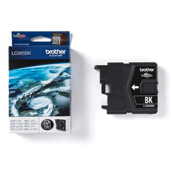 Brother LC985BK inktcartridge 1 stuk(s) Origineel Zwart - Afbeelding 2
