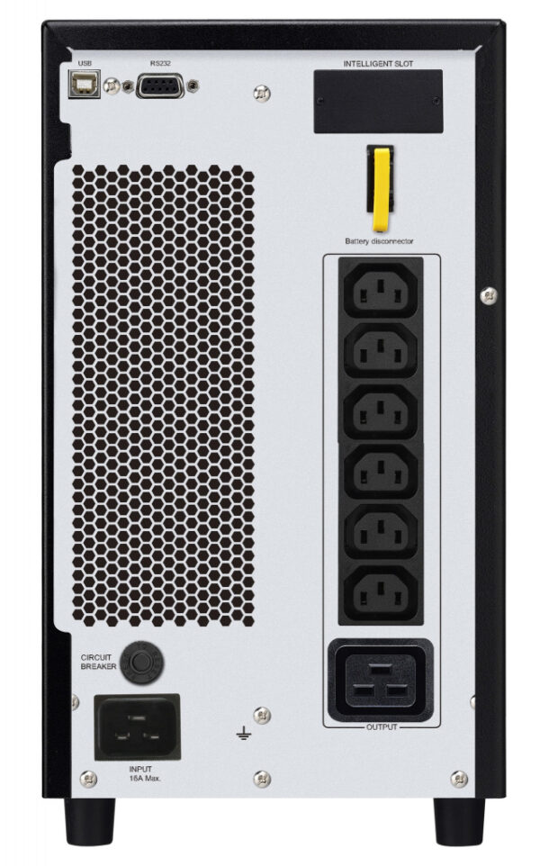 APC Easy-UPS On-Line SRV3KI - Noodstroomvoeding 6x C13, 1x C19, USB, 3000VA - Afbeelding 2