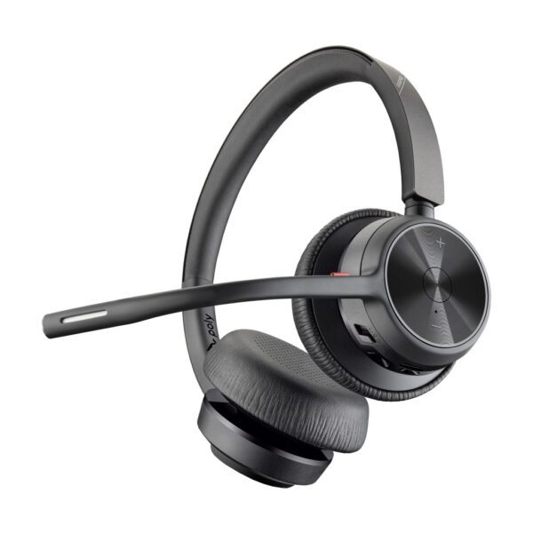 POLY Voyager 4320 UC stereo USB-A-headset + BT700 USB-A-adapter + oplaadstandaard - Afbeelding 12