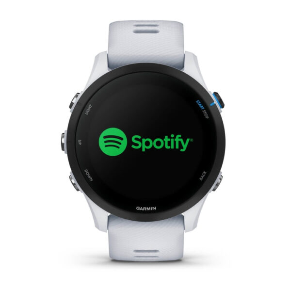 Garmin Forerunner 255 Music 3,3 cm (1.3") MIP 46 mm Digitaal 260 x 260 Pixels Touchscreen Wit Wifi GPS - Afbeelding 2