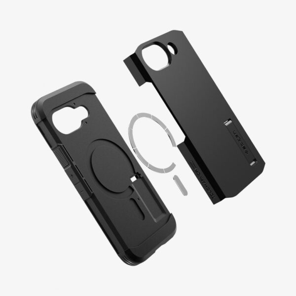 Spigen Tough Armor AI (MagFit) mobiele telefoon behuizingen 16 cm (6.3") Hoes Zwart - Afbeelding 4