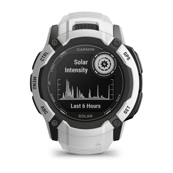 Garmin Instinct 2X Solar 2,79 cm (1.1") MIP 50 mm Digitaal 176 x 176 Pixels Touchscreen Wit GPS - Afbeelding 2