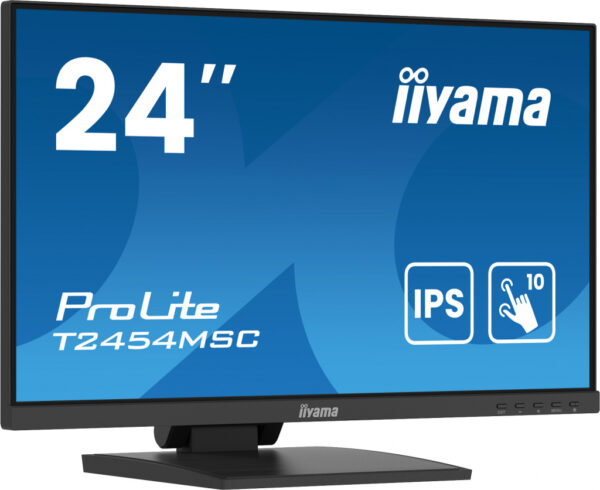 iiyama ProLite T2454MSC-B2AG computer monitor 60,5 cm (23.8") 1920 x 1080 Pixels Full HD LED Touchscreen Multi-gebruiker Zwart - Afbeelding 4