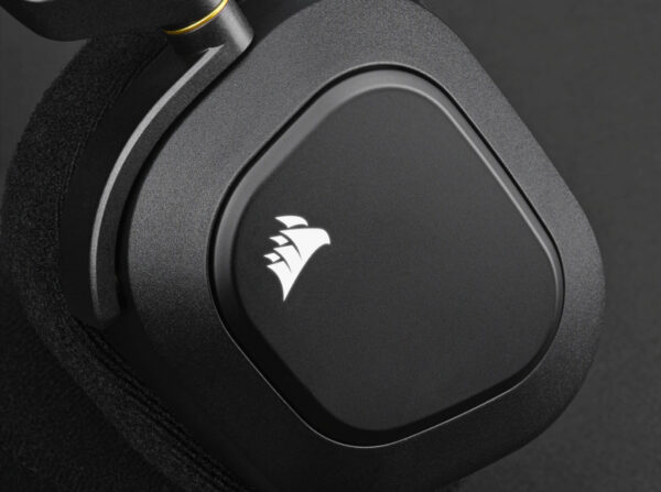 Corsair HS80 RGB Headset Draadloos Hoofdband Gamen Zwart - Afbeelding 3