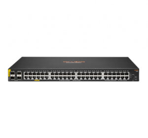 HPE Aruba Networking CX 6100 48G Class4 PoE 4SFP+ 740W Managed L3 Gigabit Ethernet (10/100/1000) Power over Ethernet (PoE) 1U