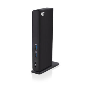ACT USB-C of USB-A Docking Station, voor 2 HDMI monitoren, DisplayLink