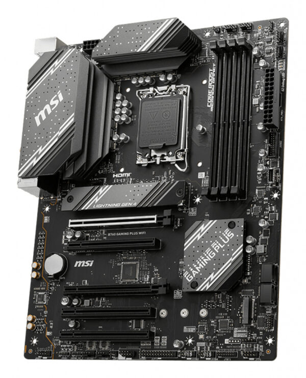 MSI B760 GAMING PLUS WIFI moederbord Intel B760 LGA 1700 ATX - Afbeelding 3