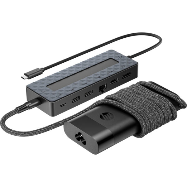 HP Universal USB-C-hub- en laptopladercombinatie - Afbeelding 9